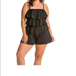 Plus Swim Romper New w/tags